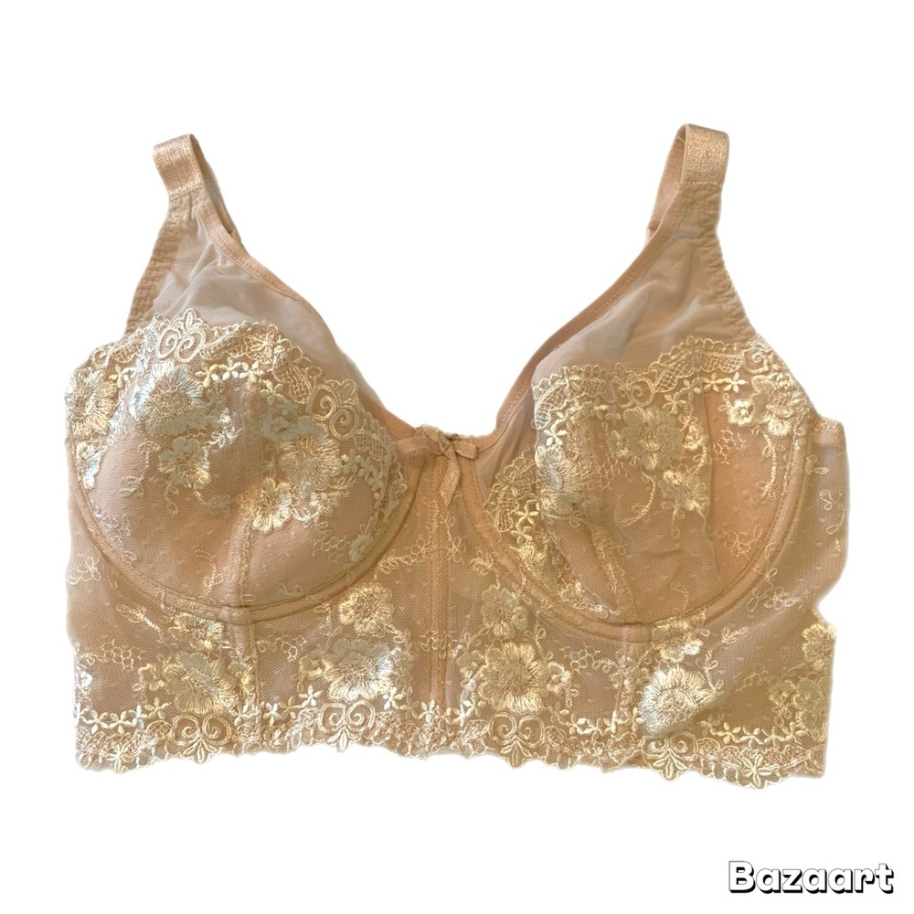FREDERICK’S OF HOLLYWOOD || Vintage Longline Underwire Bra-